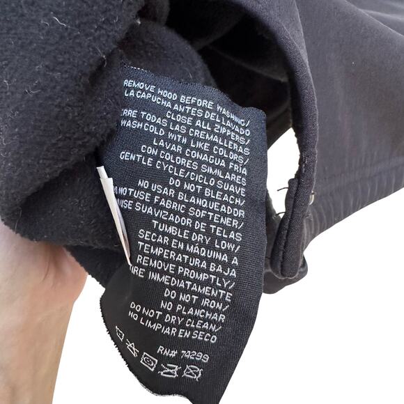 Canada Weathergear Black Patch Softshell Jacket Medium - Picture 11 of 11